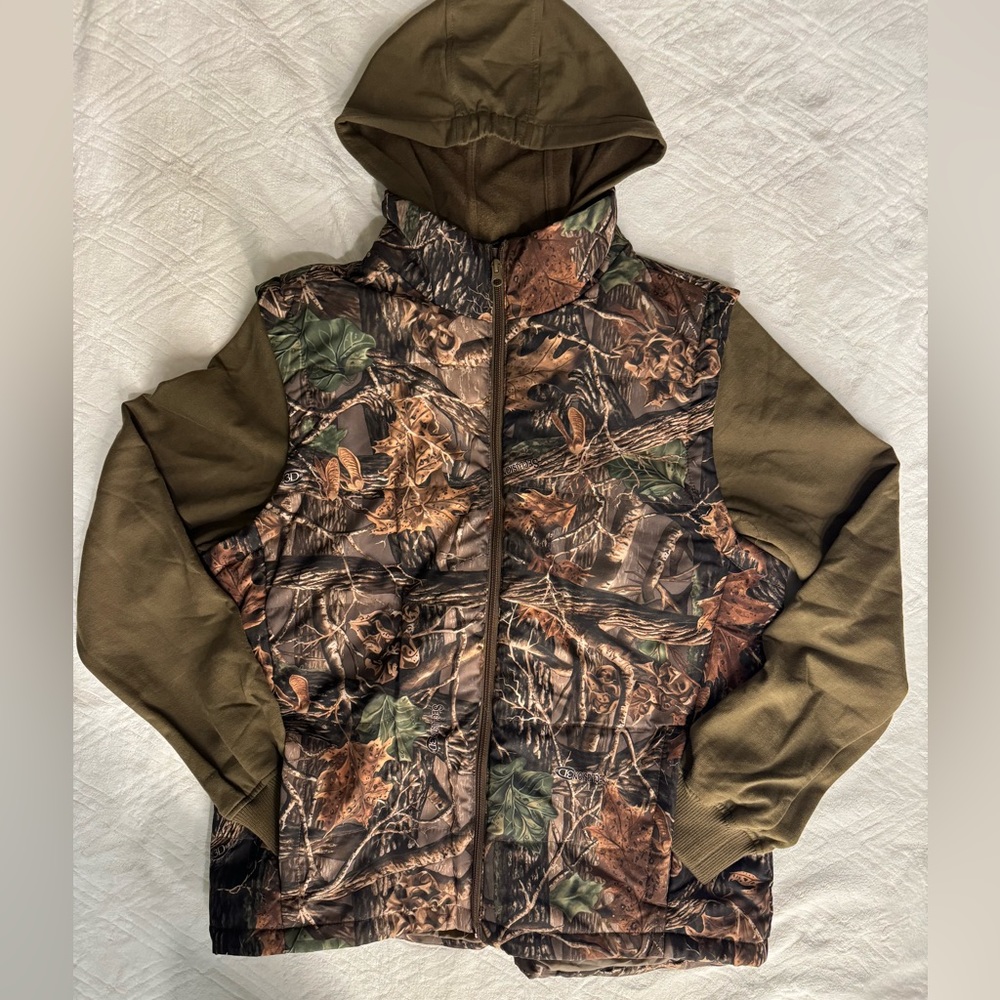 Antler Creek Outfitters Hunting Jacket Hoodie RealTree Camouflage - Size: L